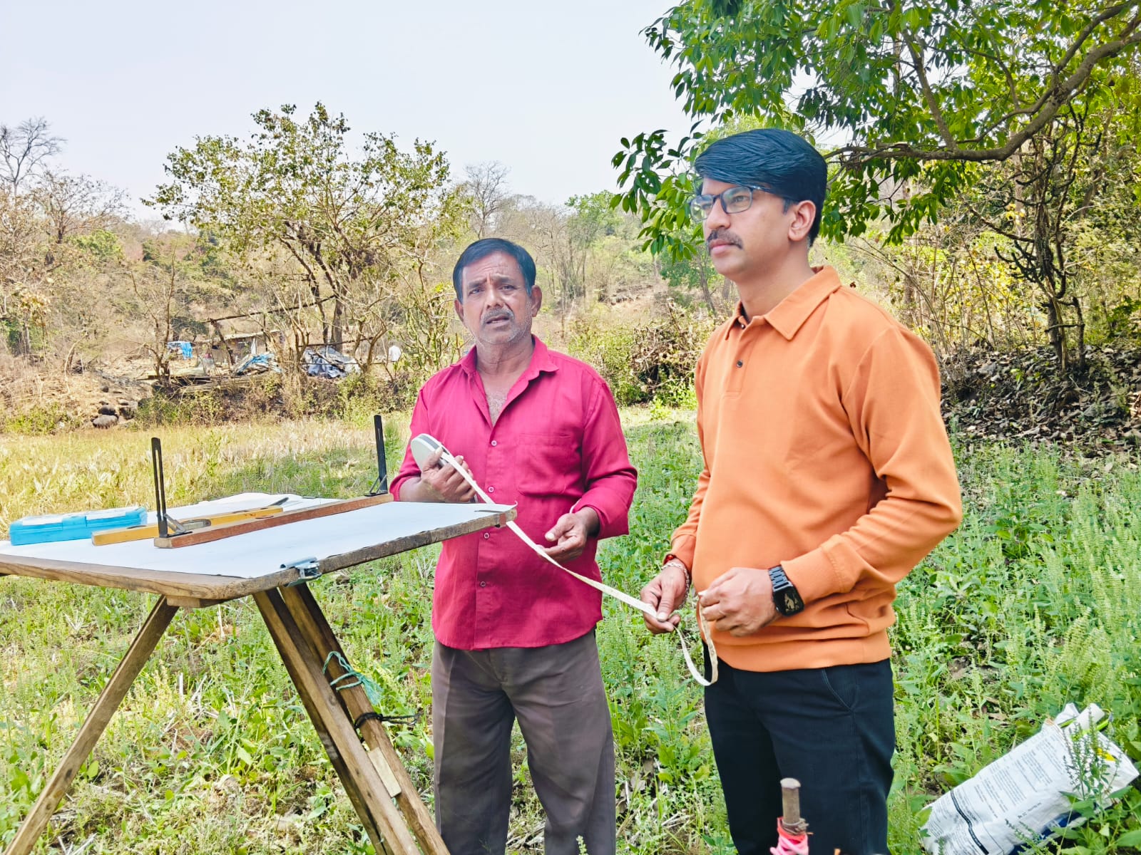 On-Site Plot Demarcation